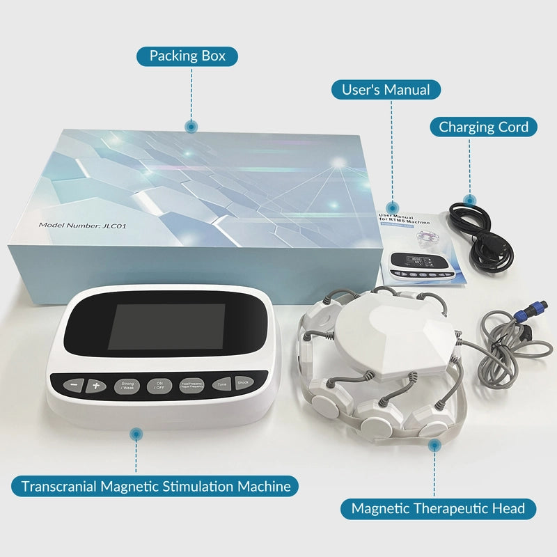 ZJKC Repeated Transcranial Magnetic Stimulation rTMS Home Auxiliary Device for Neurological Wellness and Symptom Support